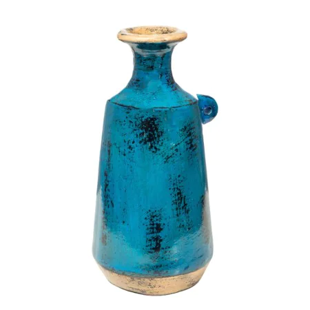 Vase Romimex Blue Ceramic 15 x 30 x 15 cm by Romimex, Flower Pots - Ref: D1628729, Price: 56,06 €, Discount: %