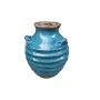 Vase Romimex Blue Ceramic 15 x 25 x 15 cm by Romimex, Flower Pots - Ref: D1628732, Price: 56,06 €, Discount: %