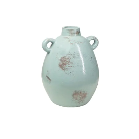 Vaso Romimex Azzurro Terracotta 25 x 35 x 25 cm Con manici di Romimex, Vasi tradizionali - Rif: D1628771, Prezzo: 50,58 €, Sc...