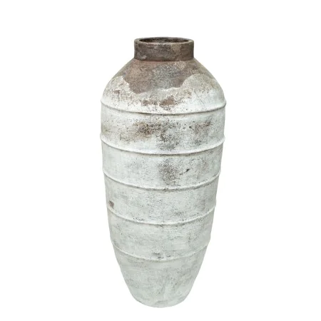 Vaso Romimex Branco Castanho Terracota 45 x 100 x 45 cm de Romimex, Jarrões - Ref: D1628775, Preço: 129,95 €, Desconto: %