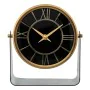 Reloj de Mesa Alexandra House Living Negro Dorado Metal 20 x 17 x 8 cm de Alexandra House Living, Relojes de escritorio - Ref...