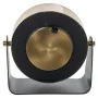 Reloj de Mesa Alexandra House Living Negro Dorado Metal 14 x 14 x 8 cm de Alexandra House Living, Relojes de escritorio - Ref...