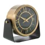 Reloj de Mesa Alexandra House Living Negro Dorado Metal 14 x 14 x 8 cm de Alexandra House Living, Relojes de escritorio - Ref...