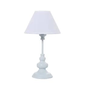 Desk lamp Alexandra House Living White Metal 40 W 20 x 33 x 20 cm by Alexandra House Living, Bedside and Table Lamps - Ref: D...