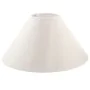 Écran de lampe Alexandra House Living Blanc Textile 14 x 23 x 14 cm Cónica de Alexandra House Living, Abats-jour - Réf : D162...