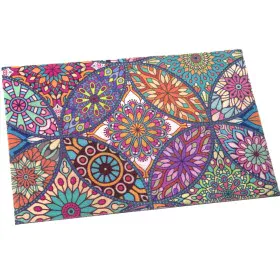 Paillasson Alexandra House Living Multicouleur 60 x 1 x 40 cm Mandala de Alexandra House Living, Paillassons - Réf : D1629487...