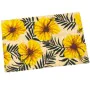 Doormat Alexandra House Living Yellow 40 x 2 x 60 cm Flowers by Alexandra House Living, Doormats - Ref: D1629494, Price: 10,4...