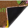 Doormat Alexandra House Living Welcome Brown 40 x 2 x 60 cm Flowers by Alexandra House Living, Doormats - Ref: D1629497, Pric...