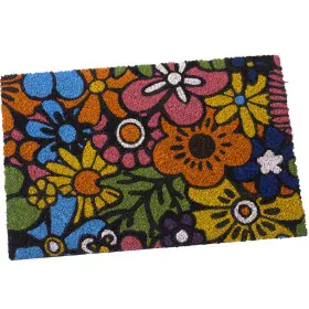 Tapete Alexandra House Living Multicolor 40 x 2 x 60 cm Bloemen de Alexandra House Living, Felpudos - Ref: D1629498, Preço: 1...