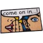 Doormat Alexandra House Living Come on in! Multicolour 45 x 2 x 75 cm by Alexandra House Living, Doormats - Ref: D1629499, Pr...