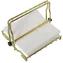 Napkin holder Alexandra House Living Golden Metal 21 x 15 x 18 cm by Alexandra House Living, Shelves and supports - Ref: D162...