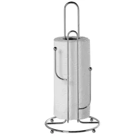 Kitchen Paper holder Alexandra House Living Silver Metal 15 x 34 x 15 cm Chromed by Alexandra House Living, Shelves and suppo...