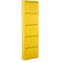 Zapatero Alexandra House Living Amarillo 50 x 170 x 15 cm 5 cajones de Alexandra House Living, Zapateros - Ref: D1629562, Pre...