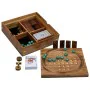 Set of traditional games Alexandra House Living Brown 23 x 5 x 23 cm 5-in-1 by Alexandra House Living, Wooden Games - Ref: D1...