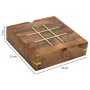 Set de jeux traditionnels Alexandra House Living Marron 23 x 5 x 23 cm 5 en 1 de Alexandra House Living, Jeux en bois - Réf :...