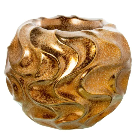 Vase Alexandra House Living Golden Ceramic 38 x 40 x 38 cm by Alexandra House Living, Vases - Ref: D1633029, Price: 105,97 €,...