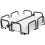 Napkin holder Alexandra House Living Black Metal 21 x 7 x 21 cm by Alexandra House Living, Shelves and supports - Ref: D16330...