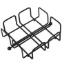 Napkin holder Alexandra House Living Black Metal 21 x 7 x 21 cm by Alexandra House Living, Shelves and supports - Ref: D16330...