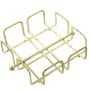 Serviettenring für den Tisch Alexandra House Living Gold Metall 21 x 7 x 21 cm von Alexandra House Living, Regale und Gestell...