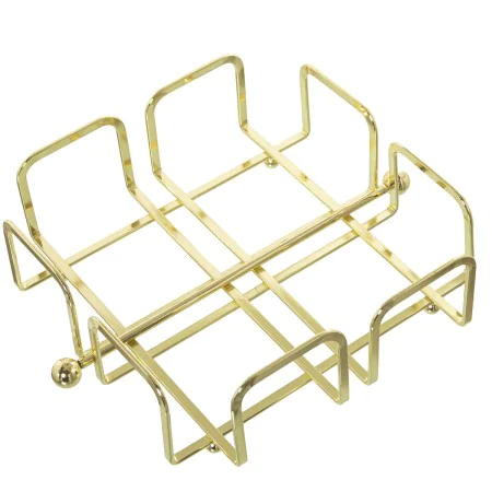 Serviettenring für den Tisch Alexandra House Living Gold Metall 21 x 7 x 21 cm von Alexandra House Living, Regale und Gestell...