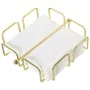 Serviettenring für den Tisch Alexandra House Living Gold Metall 21 x 7 x 21 cm von Alexandra House Living, Regale und Gestell...