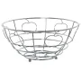 Fruit Bowl Alexandra House Living Silver Metal Chromed 24 x 12 x 24 cm by Alexandra House Living, Bowls and large cups - Ref:...