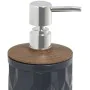 Dispensador de Sabão Alexandra House Living Cinzento Plástico 450 ml 8 x 19 x 8 cm de Alexandra House Living, Suportes e disp...