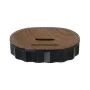 Soap dish Alexandra House Living Brown Black Acrylic Plastic Wood 12 x 3 x 9 cm by Alexandra House Living, Stands and dispens...