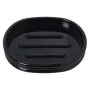 Soap dish Alexandra House Living Black Acrylic Plastic 12 x 2 x 9 cm by Alexandra House Living, Stands and dispensers - Ref: ...