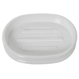 Jabonera Alexandra House Living Blanco Acrílico Plástico 12 x 2 x 9 cm de Alexandra House Living, Soportes y dispensadores - ...