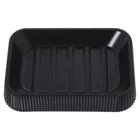 Jabonera Alexandra House Living Negro Acrílico Plástico 13 x 2 x 9 cm de Alexandra House Living, Soportes y dispensadores - R...