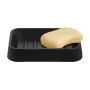 Soap dish Alexandra House Living Black Acrylic Plastic 13 x 2 x 9 cm by Alexandra House Living, Stands and dispensers - Ref: ...