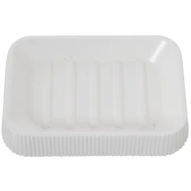 Soap dish Alexandra House Living White Acrylic Plastic 13 x 2 x 9 cm by Alexandra House Living, Stands and dispensers - Ref: ...