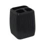 Toothbrush Holder Alexandra House Living Black Acrylic Plastic 7 x 9 x 7 cm by Alexandra House Living, Stands and dispensers ...