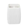 Portaspazzolini da Denti Alexandra House Living Bianco Acrilico Plastica 7 x 9 x 7 cm di Alexandra House Living, Supporti e d...