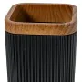 Portaspazzolini da Denti Alexandra House Living Nero Acrilico Plastica 7 x 13 x 7 cm di Alexandra House Living, Supporti e di...