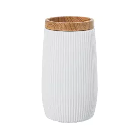 Toothbrush Holder Alexandra House Living White Acrylic Plastic 7 x 13 x 7 cm by Alexandra House Living, Stands and dispensers...