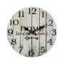 Horloge Murale Alexandra House Living Blanc Bois 34 x 34 x 4 cm de Alexandra House Living, Pendules murales - Réf : D1633180,...