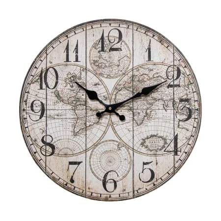 Orologio da Parete Alexandra House Living Multicolore Legno 34 x 4 x 34 cm di Alexandra House Living, Orologi da parete - Rif...