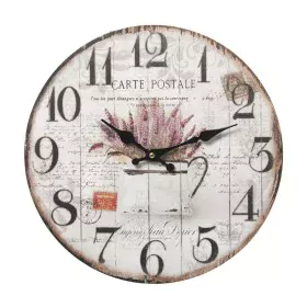 Wall Clock Alexandra House Living Brown Wood Ø 34 cm by Alexandra House Living, Wall Clocks - Ref: D1633185, Price: 8,16 €, D...