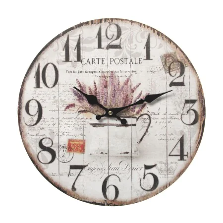 Horloge Murale Alexandra House Living Marron Bois Ø 34 cm de Alexandra House Living, Pendules murales - Réf : D1633185, Prix ...