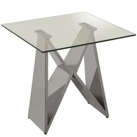 Mesa auxiliar Alexandra House Living Gris Transparente 55 x 55 x 55 cm de Alexandra House Living, Mesas auxiliares - Ref: D16...