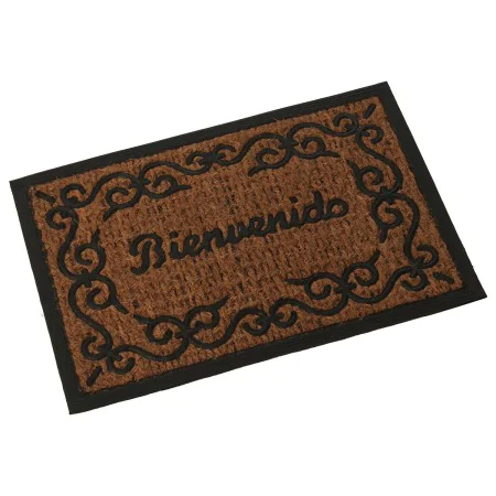 Doormat Alexandra House Living Bienvenido Brown 40 x 1 x 60 cm by Alexandra House Living, Doormats - Ref: D1633202, Price: 5,...