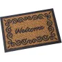 Doormat Alexandra House Living Welcome Brown 40 x 1 x 60 cm by Alexandra House Living, Doormats - Ref: D1633207, Price: 5,86 ...