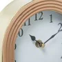 Table clock Alexandra House Living Brown Golden Wood Metal 16 x 21 x 5 cm by Alexandra House Living, Desk & Shelf Clocks - Re...