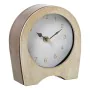 Orologio da Tavolo Alexandra House Living Marrone Beige Legno Metallo 14 x 16 x 5 cm di Alexandra House Living, Orologi da sc...