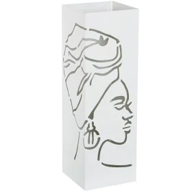 Portaombrelli Alexandra House Living Bianco Africana 16 x 49 x 16 cm di Alexandra House Living, Portaombrelli - Rif: D1633254...