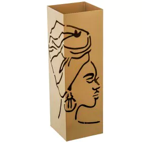 Umbrella stand Alexandra House Living Golden African Woman 16 x 49 x 16 cm by Alexandra House Living, Umbrella Stands - Ref: ...