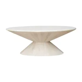 Mesa auxiliar Romimex Blanco Dorado 122 x 45 x 69 cm Cónica de Romimex, Mesas - Ref: D1633496, Precio: 1,00 €, Descuento: %