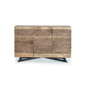 Aparador Alexandra House Living Natural Metal Madera de acacia 140 x 90 x 40 cm de Alexandra House Living, Armarios y aparado...